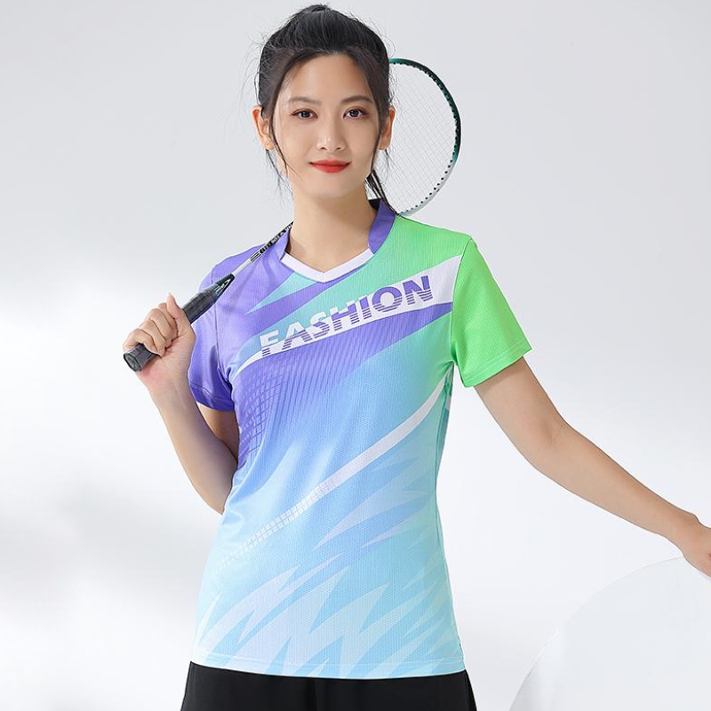 Badminton Jersey - Женская рубашка для бадминтона, одежда для