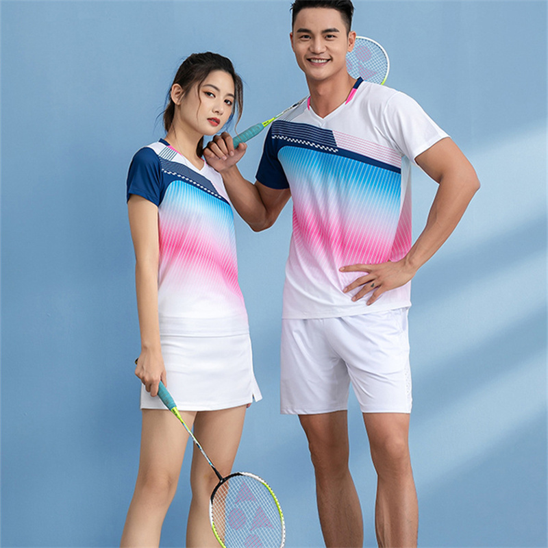 Badminton Jersey - Женский/мужской/женский тренировочный костюм футболки для бадминтона,