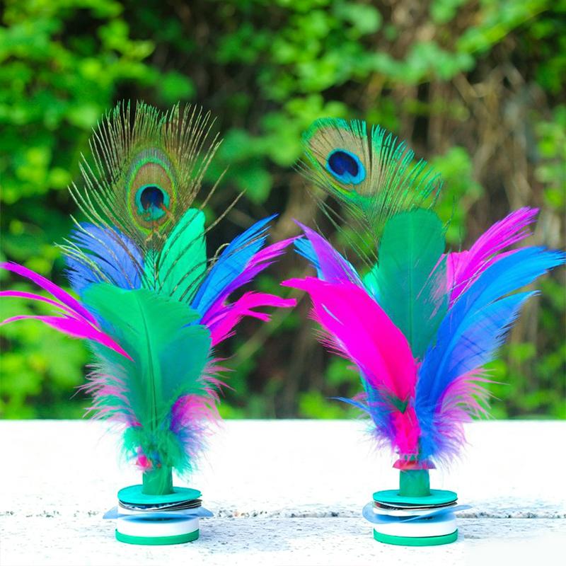 1 шт. разноцветный перьевой во – обзор и цена Feather Shuttlecock