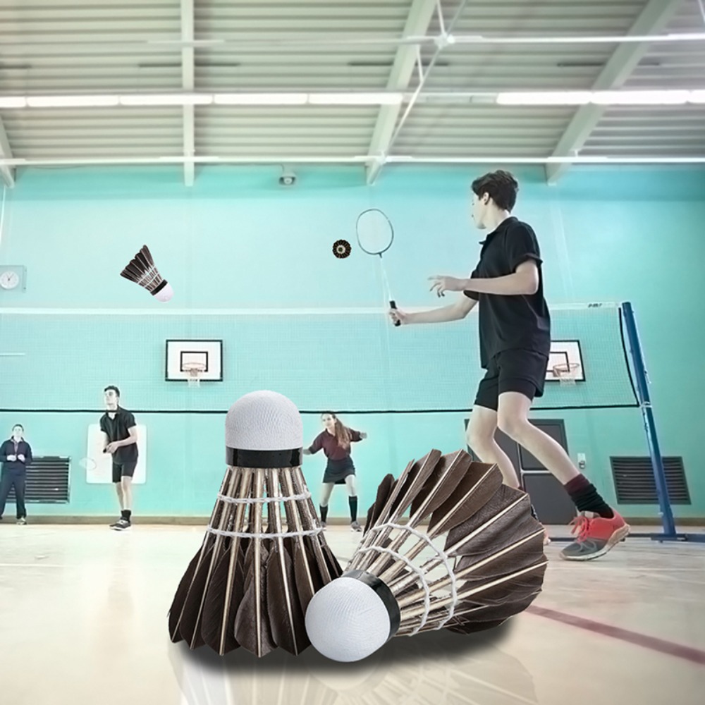 3/6/12 шт. Профессиональные пр – обзор и цена Feather Shuttlecock