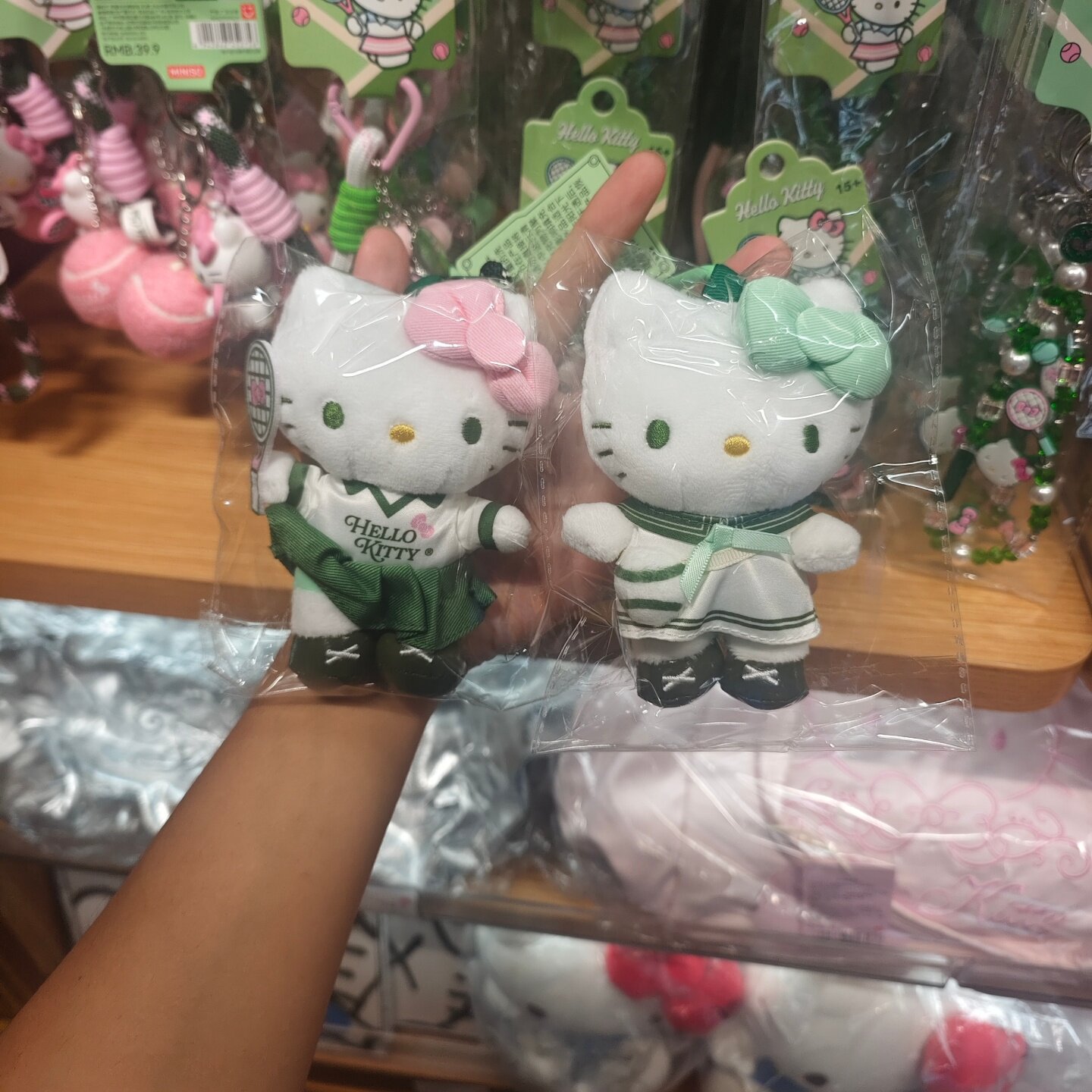Серия брелоков Sanrio Hello Ki – обзор и цена Badminton Bag