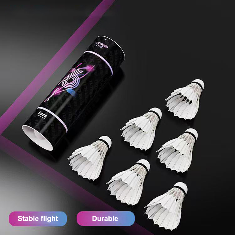 3/6 шт. воланов для бадминтона – обзор и цена Feather Shuttlecock