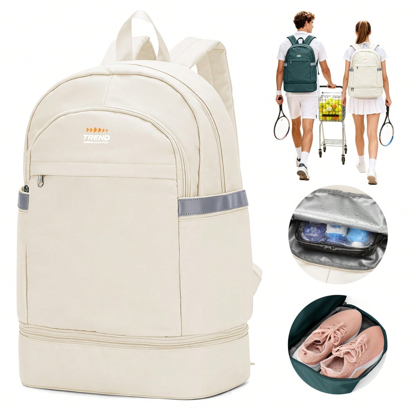 Повседневный женский рюкзак, м – обзор и цена Badminton Bag