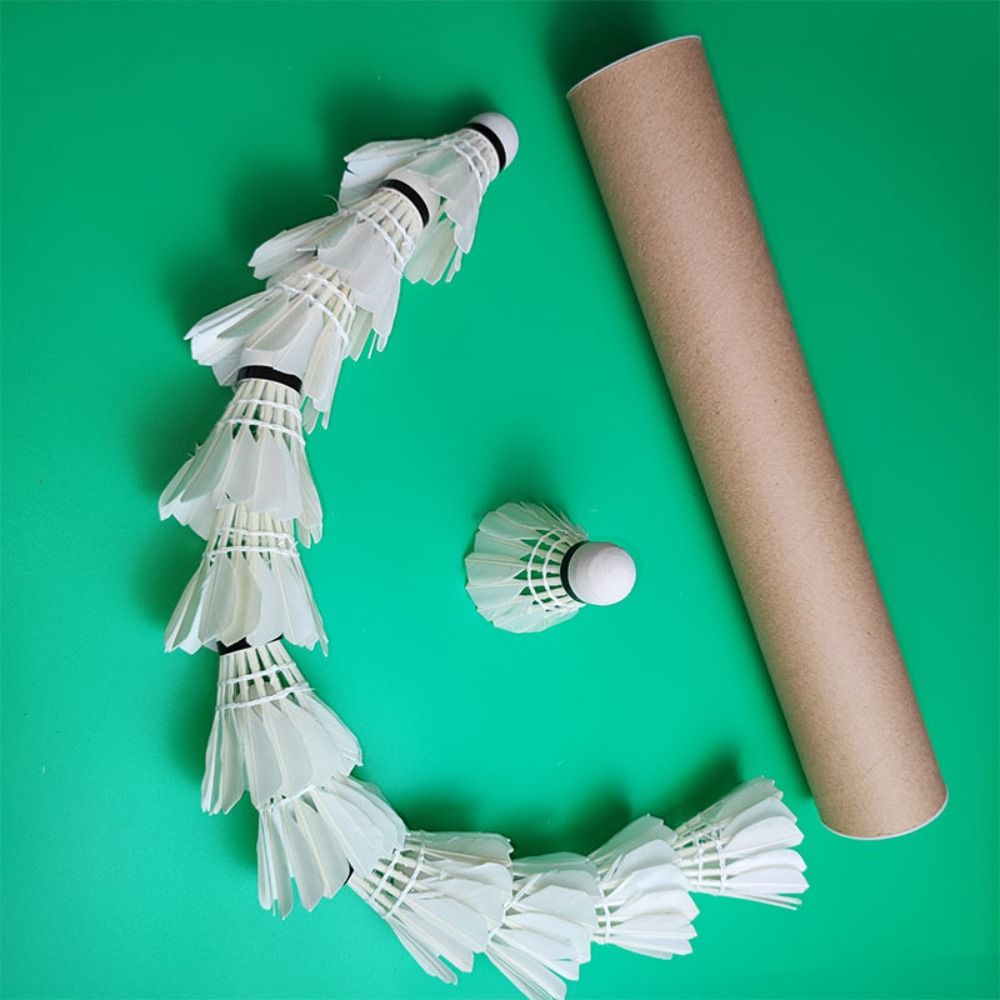 Новые белые воланы для бадминт – обзор и цена Feather Shuttlecock