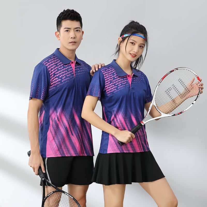 Новинка 2024, рубашка-поло для – обзор и цена Badminton Jersey
